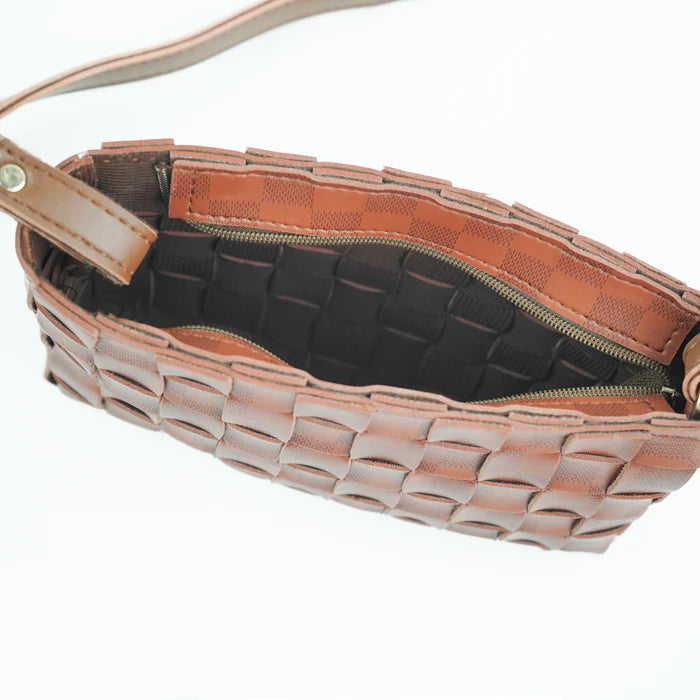 Cot Bag Brown (checkered)