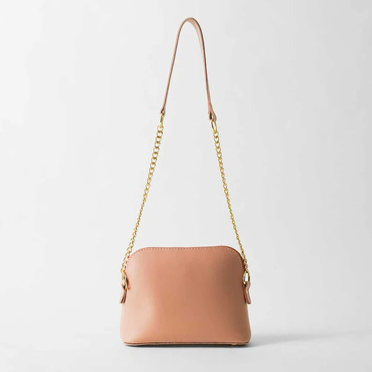 Pouch Size Shoulder Bag Peach