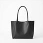 Leather-Daily Tote Bag Black