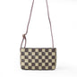 Cot Bag (Maroon & Beige)